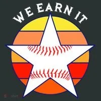We Earn It Houston Throwback Baseball Star Hoodie thumb 2