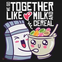 We Go Together Like Milk And Cereal Hoodie thumb 7