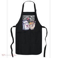 We Go Together Like Milk And Cereal Apron thumb 0