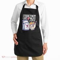 We Go Together Like Milk And Cereal Apron thumb 2