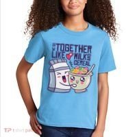 We Go Together Like Milk And Cereal Kids T-Shirt thumb 2