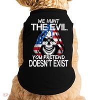 We Hunt The Evil You Pretend Doesn't Exist Doggie Tank thumb 0