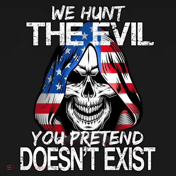 We Hunt The Evil You Pretend Doesn't Exist Women's Hoodie