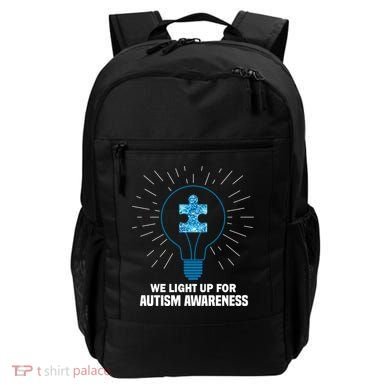 We Light It Up For Autism Awareness Backpack