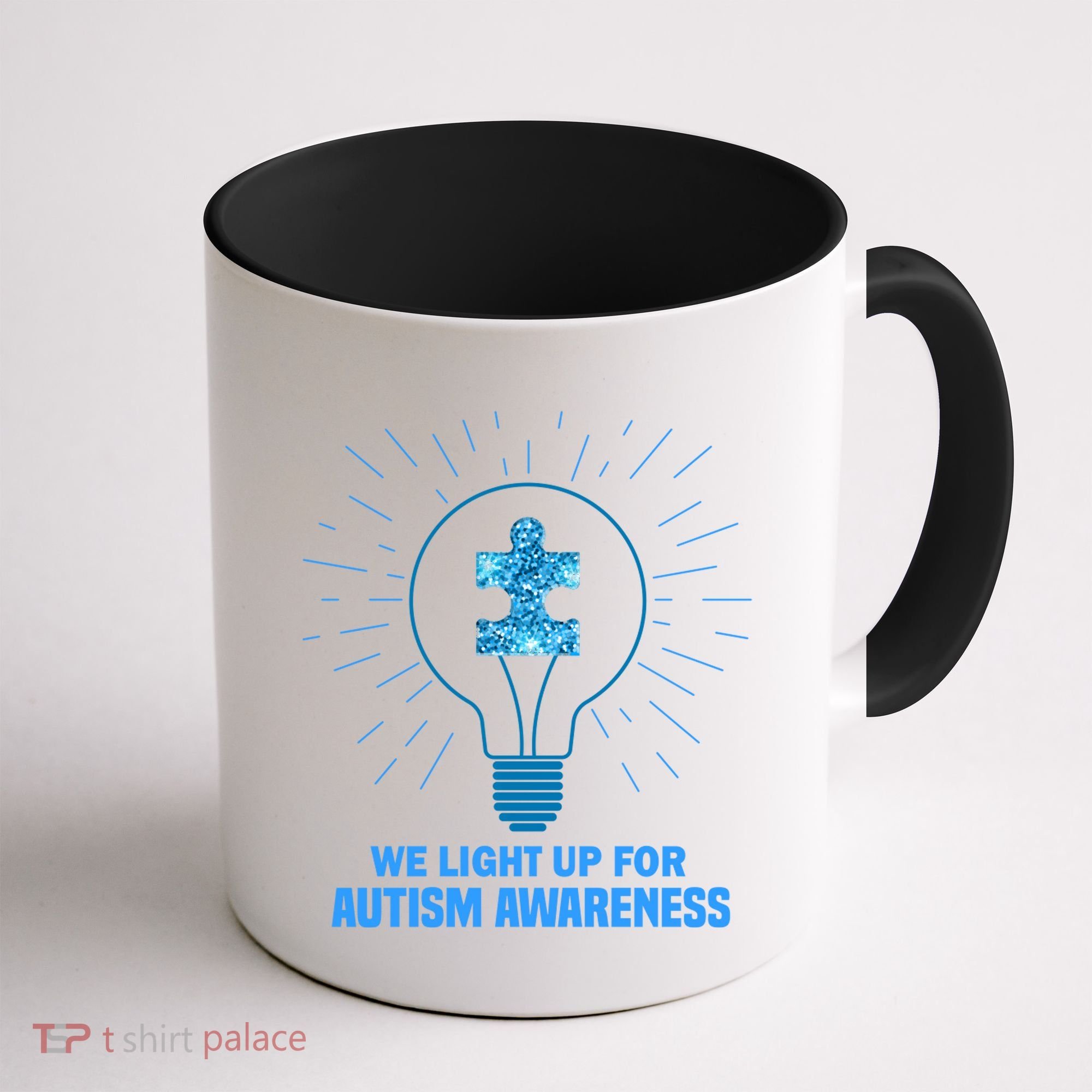 We Light It Up For Autism Awareness Coffee Mug