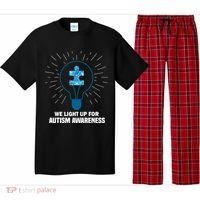We Light It Up For Autism Awareness Pajama Set thumb 0