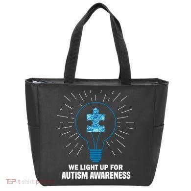 We Light It Up For Autism Awareness Bag