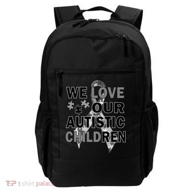 We Love Our Autistic Children Backpack