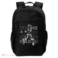 We Love Our Autistic Children Backpack thumb 0