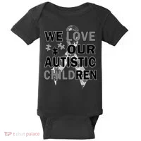 We Love Our Autistic Children Baby Bodysuit thumb 0