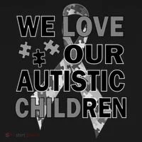 We Love Our Autistic Children Toddler Hoodie thumb 2