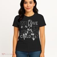 We Love Our Autistic Children Women's T-Shirt thumb 4