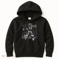 We Love Our Autistic Children Kids Hoodie thumb 0