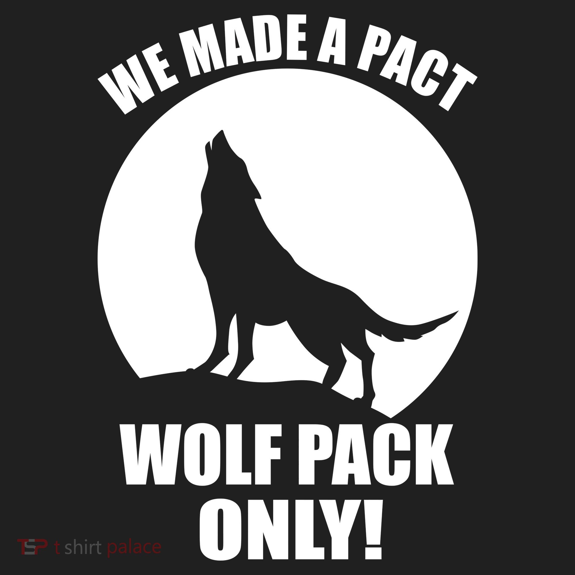 We Made A Pact Wolf Pack Only Women's Sweatshirt