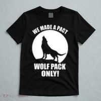 We Made A Pact Wolf Pack Only T-Shirt thumb 5