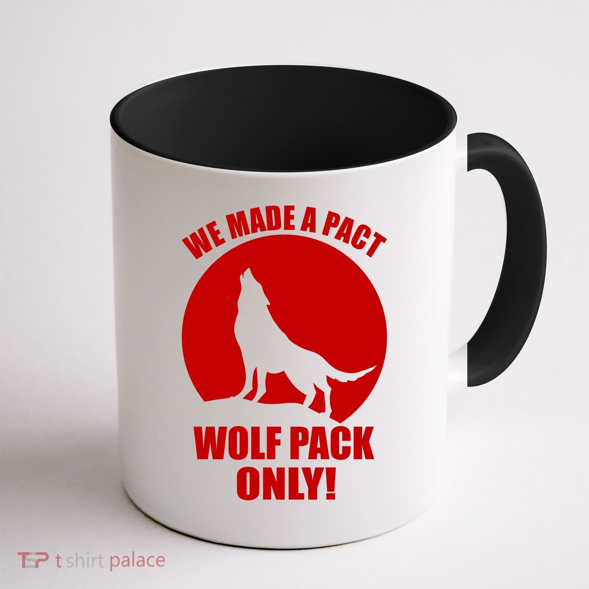 We Made A Pact Wolf Pack Only Coffee Mug