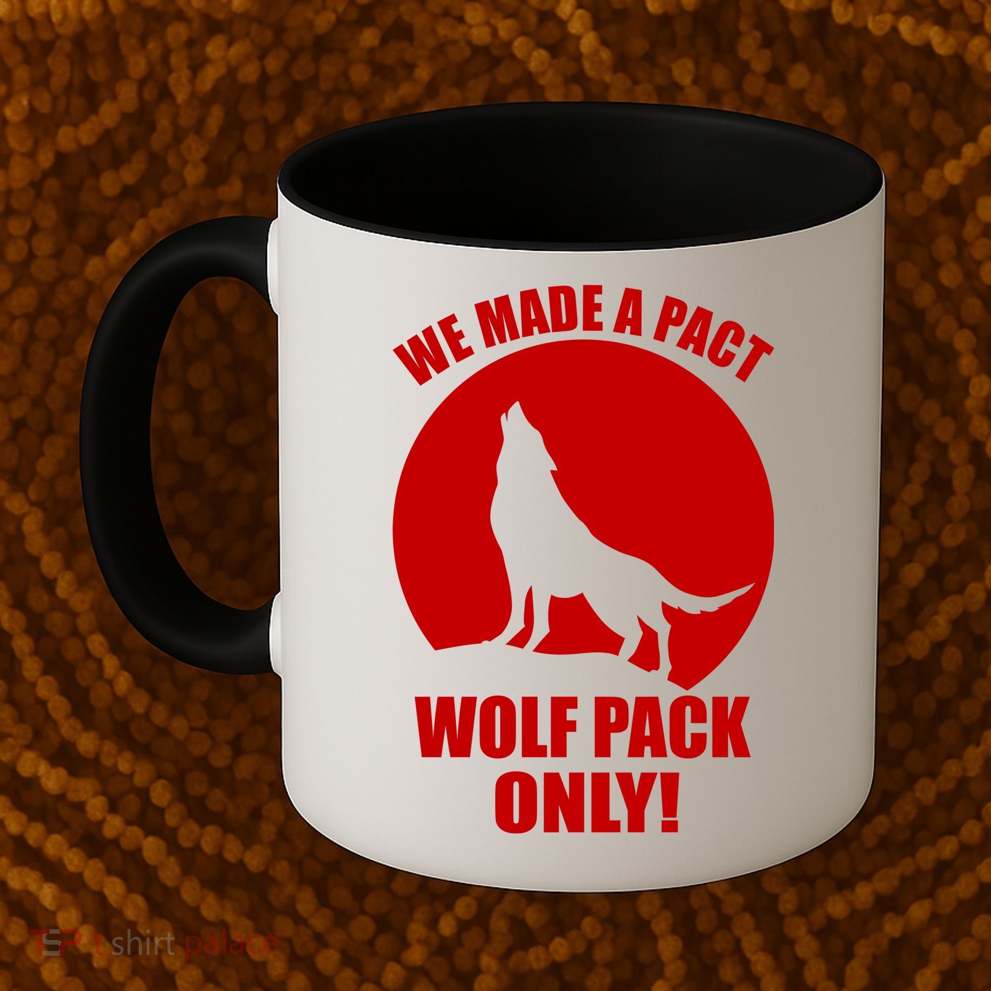 We Made A Pact Wolf Pack Only Coffee Mug