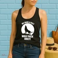 We Made A Pact Wolf Pack Only Women's Tank Top thumb 2
