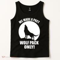 We Made A Pact Wolf Pack Only Tank Top thumb 2