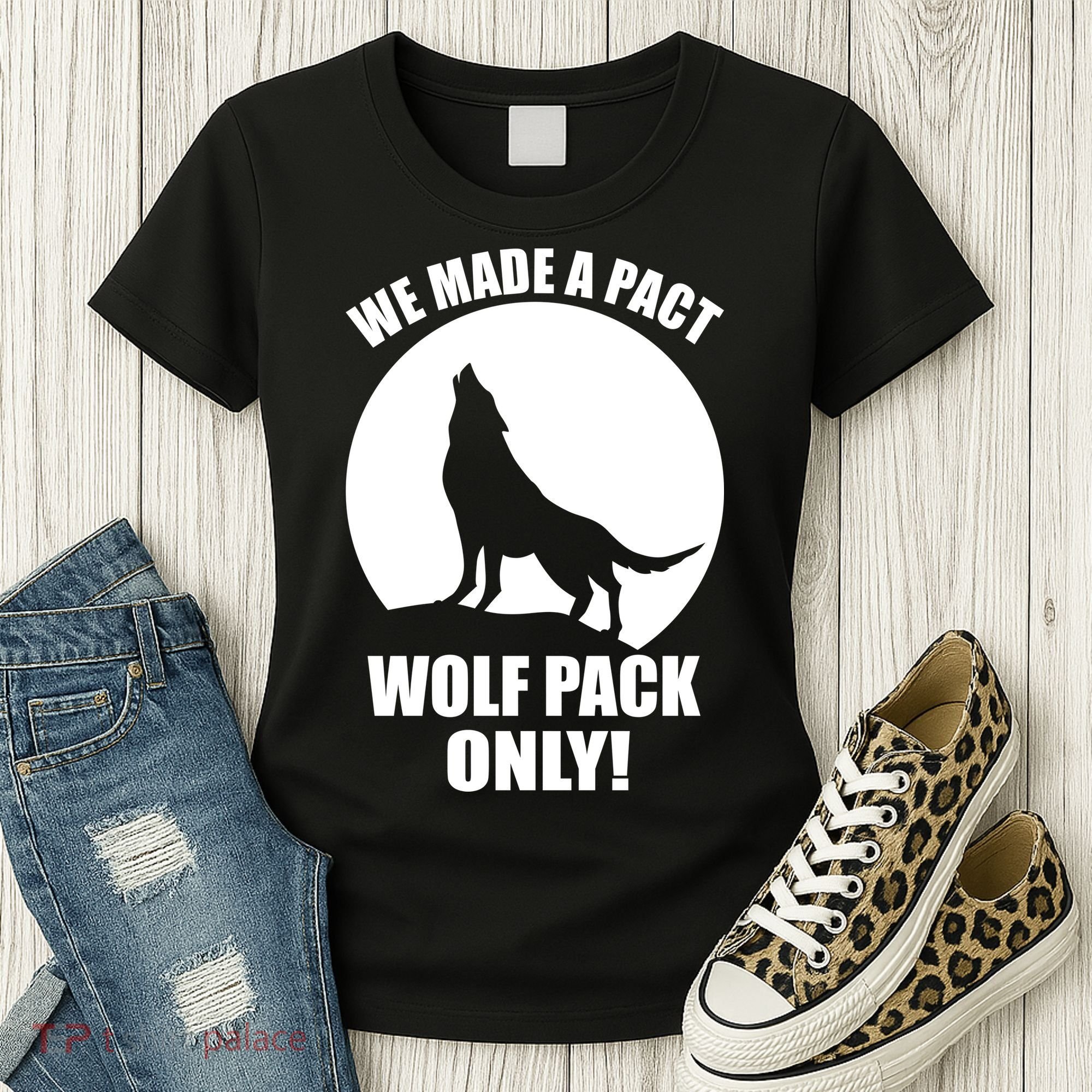 We Made A Pact Wolf Pack Only Women's T-Shirt