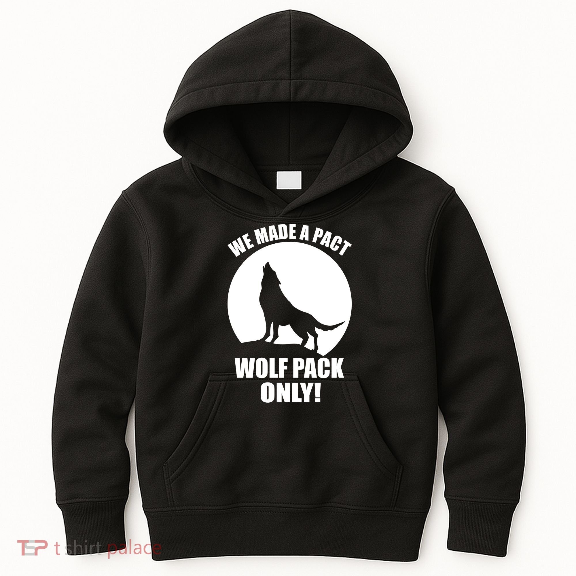 We Made A Pact Wolf Pack Only Kids Hoodie