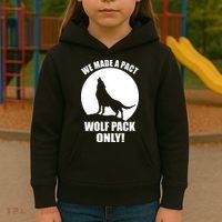 We Made A Pact Wolf Pack Only Kids Hoodie thumb 3