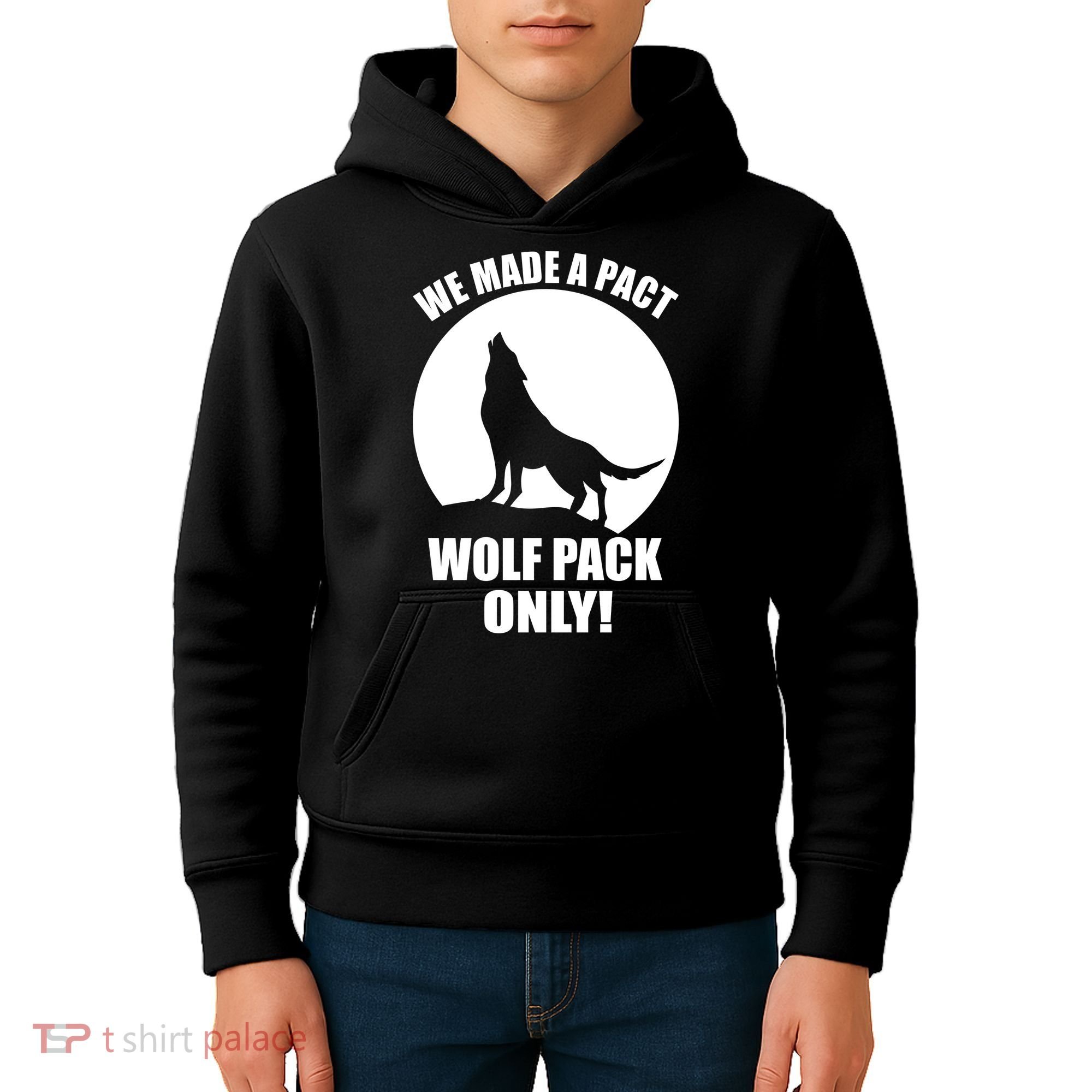 We Made A Pact Wolf Pack Only Kids Hoodie