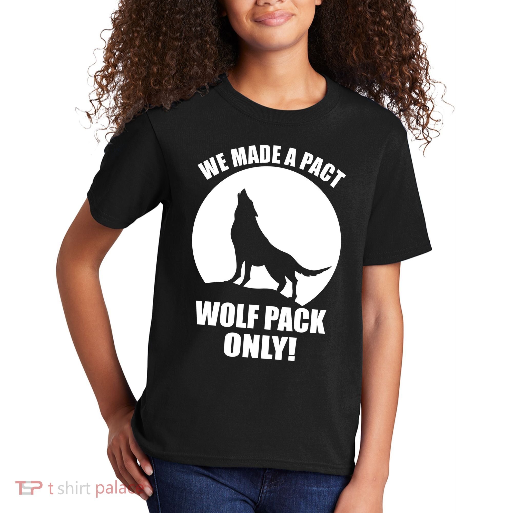 We Made A Pact Wolf Pack Only Kids T-Shirt