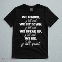 We March, Y'all Mad. Women's Rights Saying T-Shirt thumb 5
