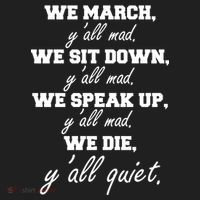 We March, Y'all Mad. Women's Rights Saying Hat thumb 2