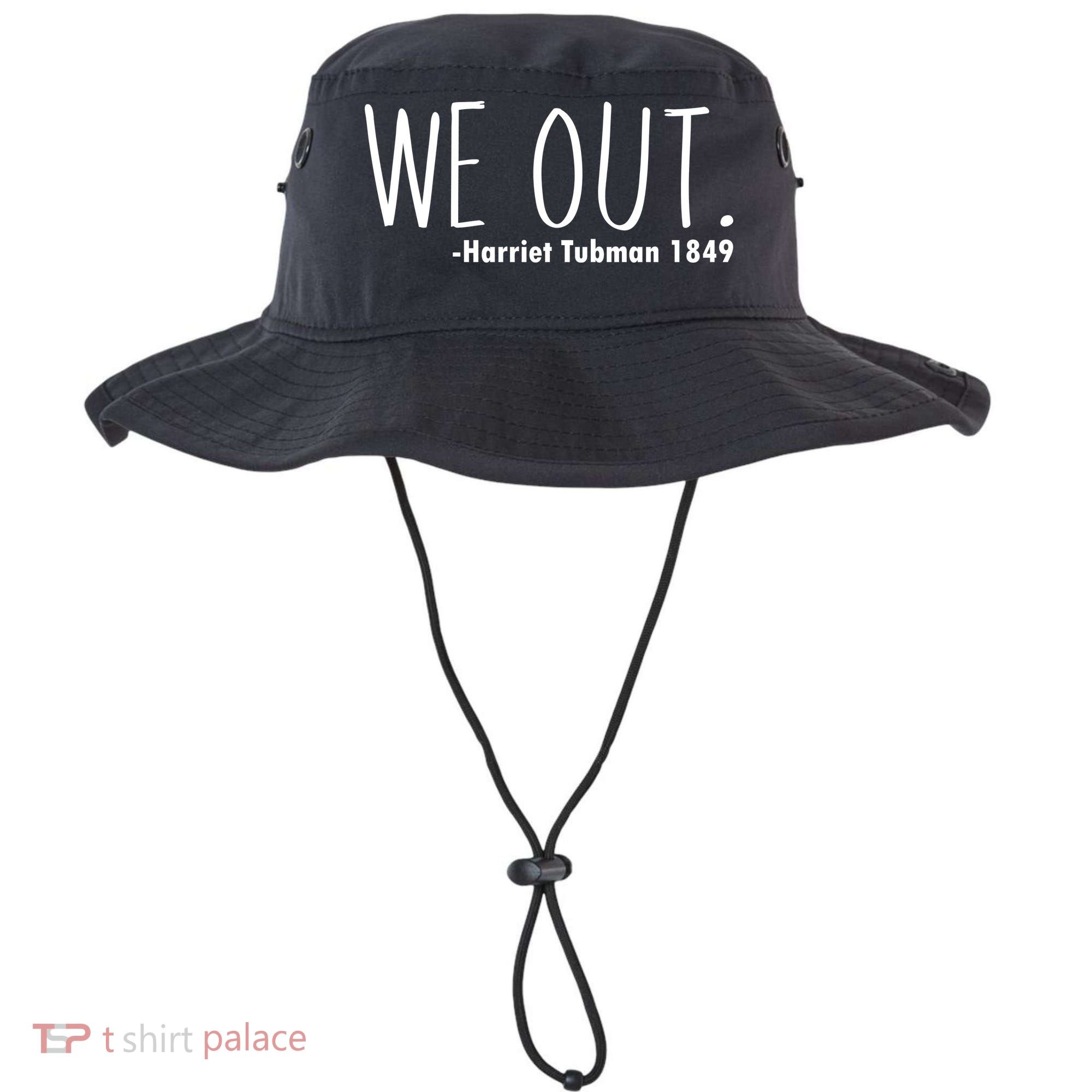 We Out Harriet Tubman Bucket Hat