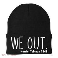 We Out Harriet Tubman Beanie thumb 0