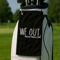 We Out Harriet Tubman Golf Towel thumb 2