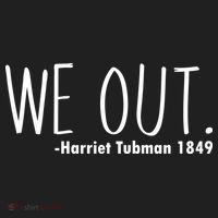We Out Harriet Tubman Golf Towel thumb 3