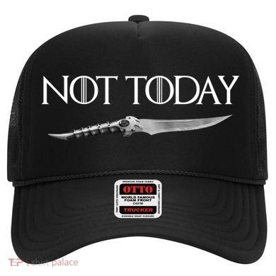 We Say Not Today God of Death Dagger Hat