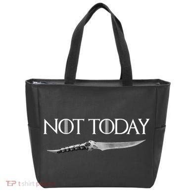We Say Not Today God of Death Dagger Tote Bag