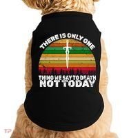 We Say Not Today To Death Retro Doggie Tank thumb 0