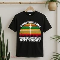 We Say Not Today To Death Retro T-Shirt thumb 2