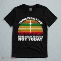 We Say Not Today To Death Retro T-Shirt thumb 5