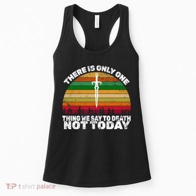 We Say Not Today To Death Retro Women's Tank Top
