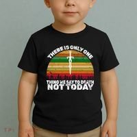 We Say Not Today To Death Retro Toddler T-Shirt thumb 2