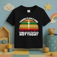 We Say Not Today To Death Retro Toddler T-Shirt thumb 3