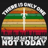 We Say Not Today To Death Retro Women's T-Shirt thumb 6