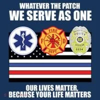 We Serve As One Our Lives Matter Tank Top thumb 6