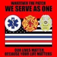 We Serve As One Our Lives Matter Santa Hat thumb 1