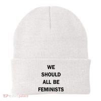 We Should All Be Feminists Women's Rights Beanie thumb 0