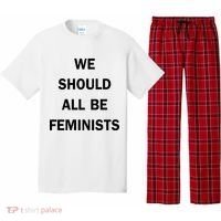 We Should All Be Feminists Women's Rights Pajama Set thumb 0
