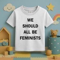 We Should All Be Feminists Women's Rights Toddler T-Shirt thumb 3