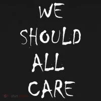 We Should All Care Women's Tank Top thumb 5