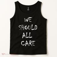 We Should All Care Tank Top thumb 2
